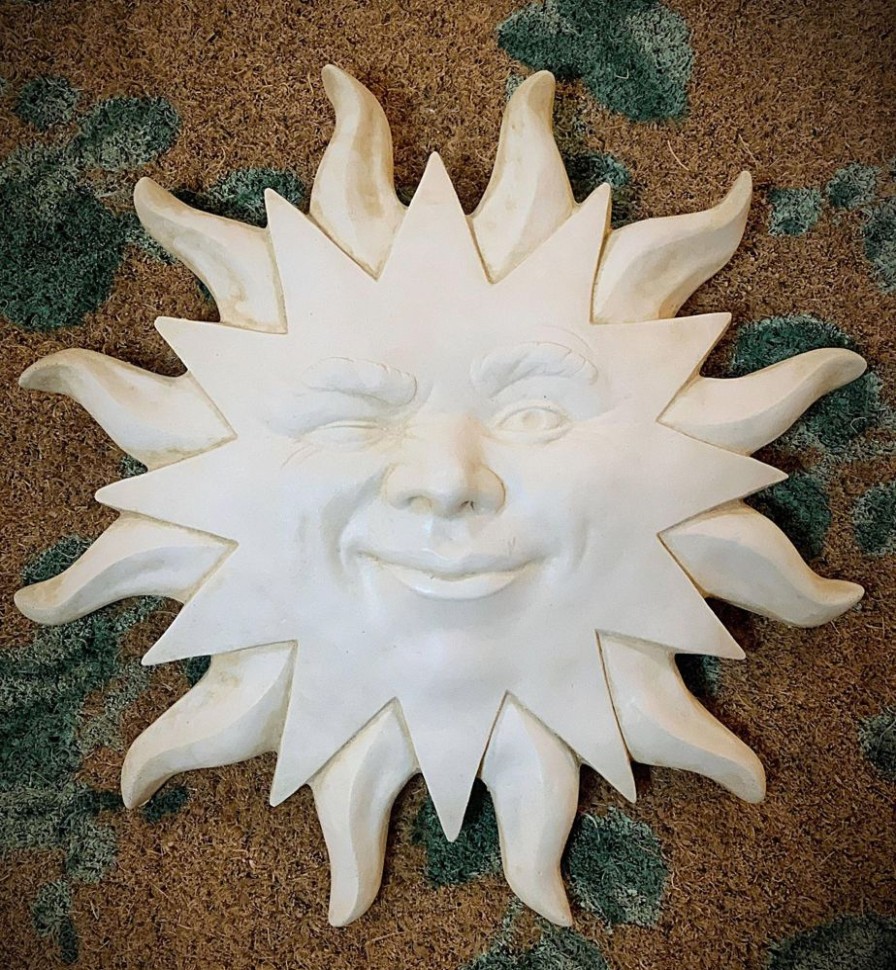 Outdoor Living Blooming Botanicals | Smiling Sun Plaque