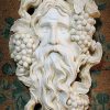 Garden Blooming Botanicals | Bacchus Face Small Plaque