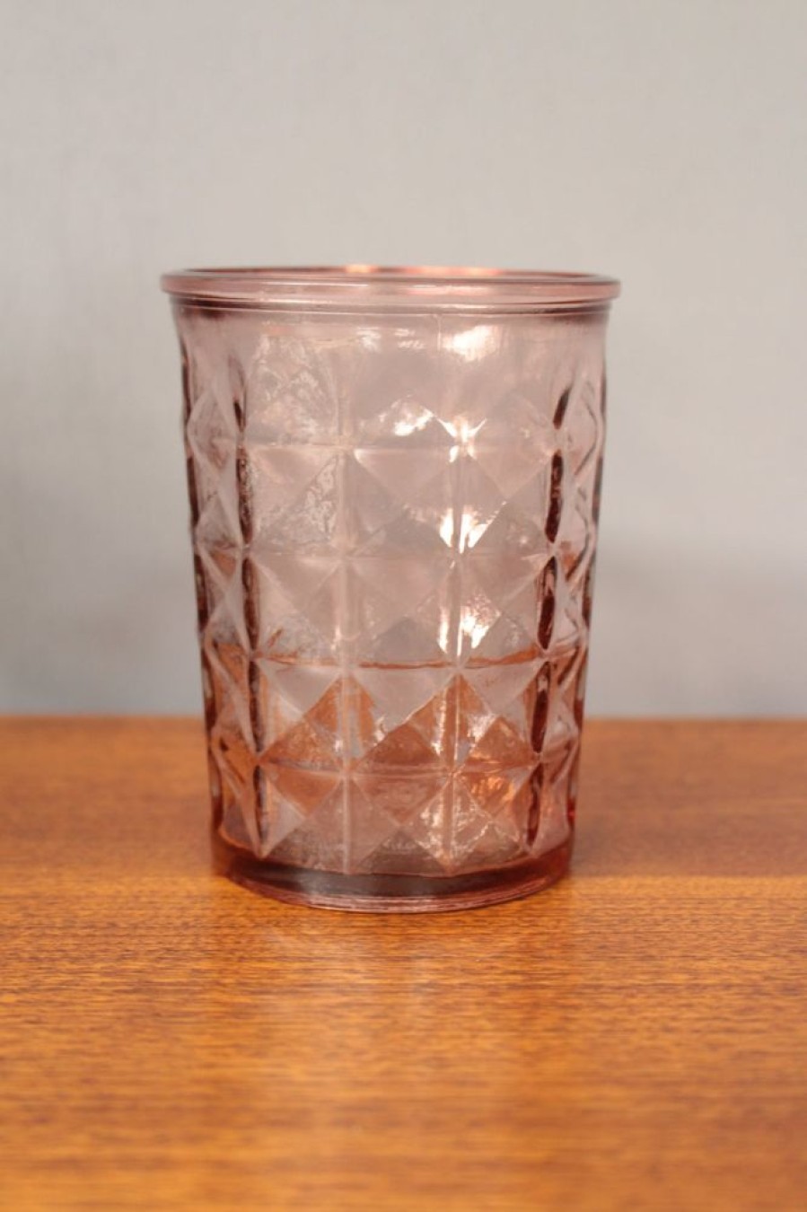 Home Decor Hurst House Trading | Glass Diamond Tumbler 375Ml