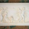 Garden Blooming Botanicals | Greek Frieze Large Plaque