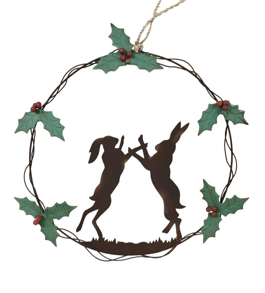 Christmas Hive | Boxing Hares Wreath