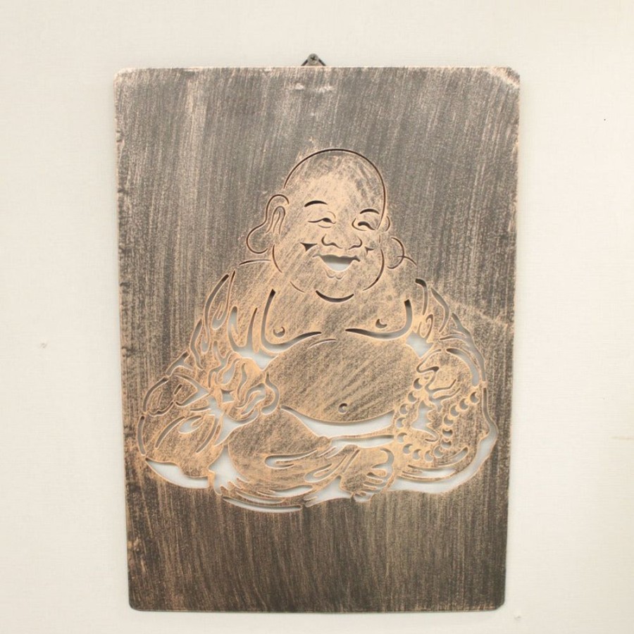 Home Decor Blooming Botanicals | Buddha Iron Wall Art