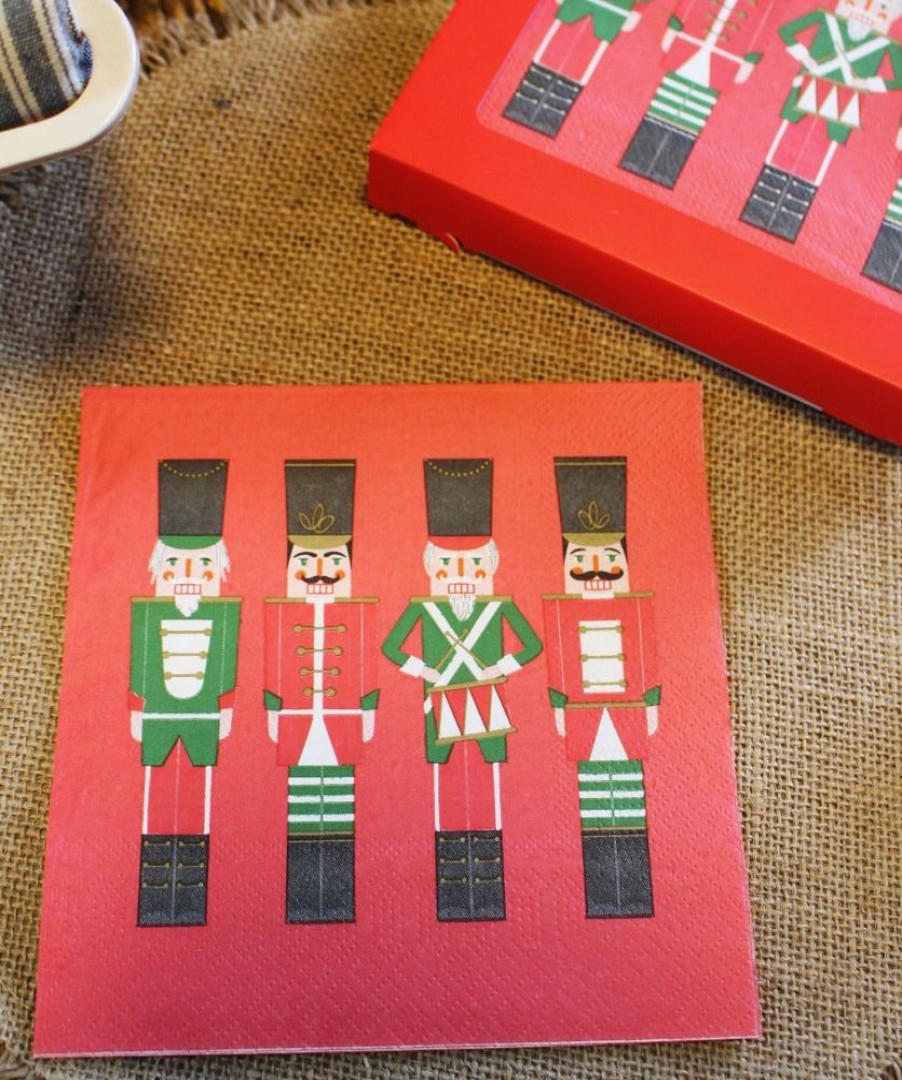 Christmas Hurst House Trading | Christmas Recyclable Nutcracker Napkins