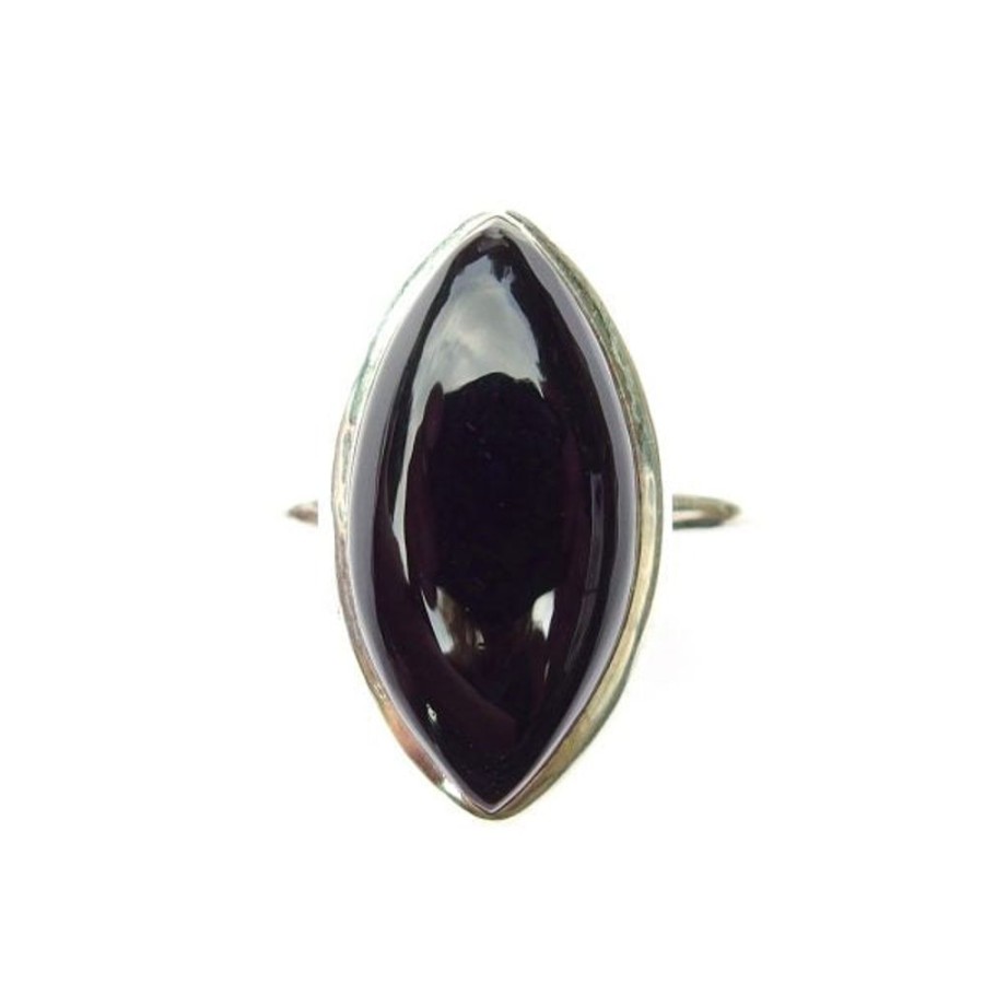 Giftware Fat Fingers | Black Onyx Marquise Ring