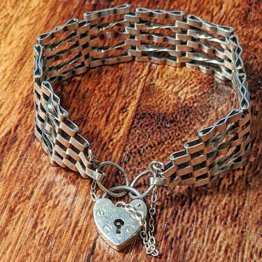 Giftware Fat Fingers | Silver Gate Bracelet