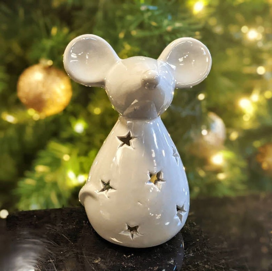 Home Decor Hurst House Trading | Starry Mouse Tealight Holder