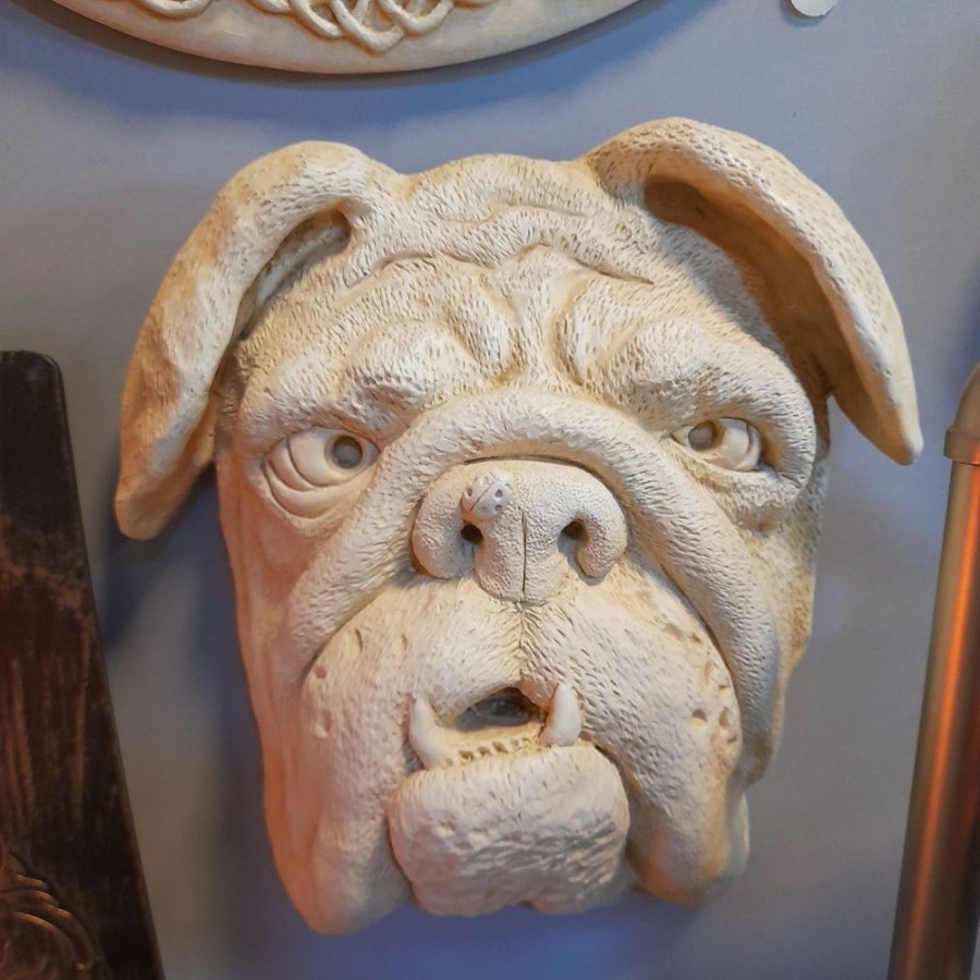 Home Decor Blooming Botanicals | Bulldog Plaque