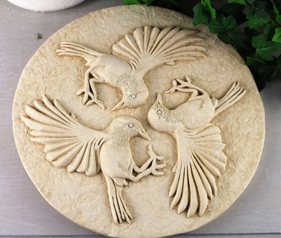 Home Decor Blooming Botanicals | 3 Birds Plaque