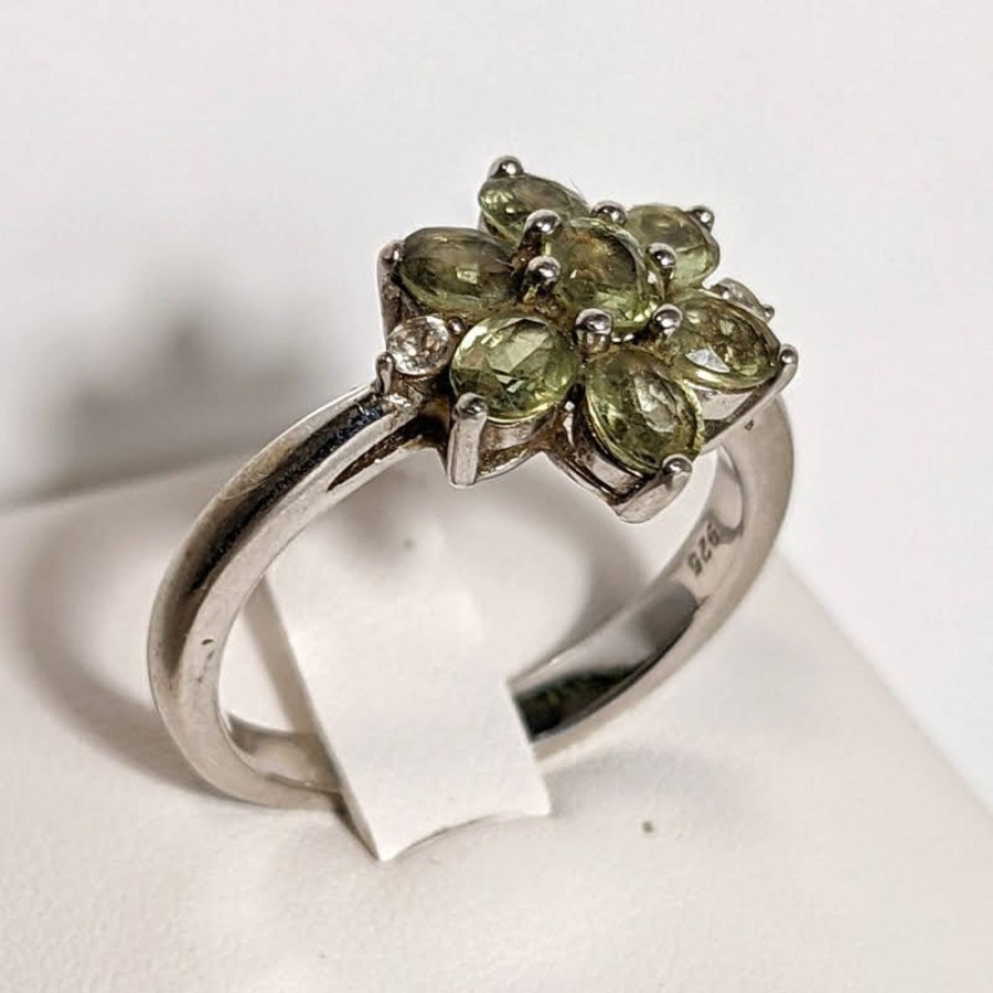 Fashion & Accessories Fat Fingers | Peridot Flower Ring