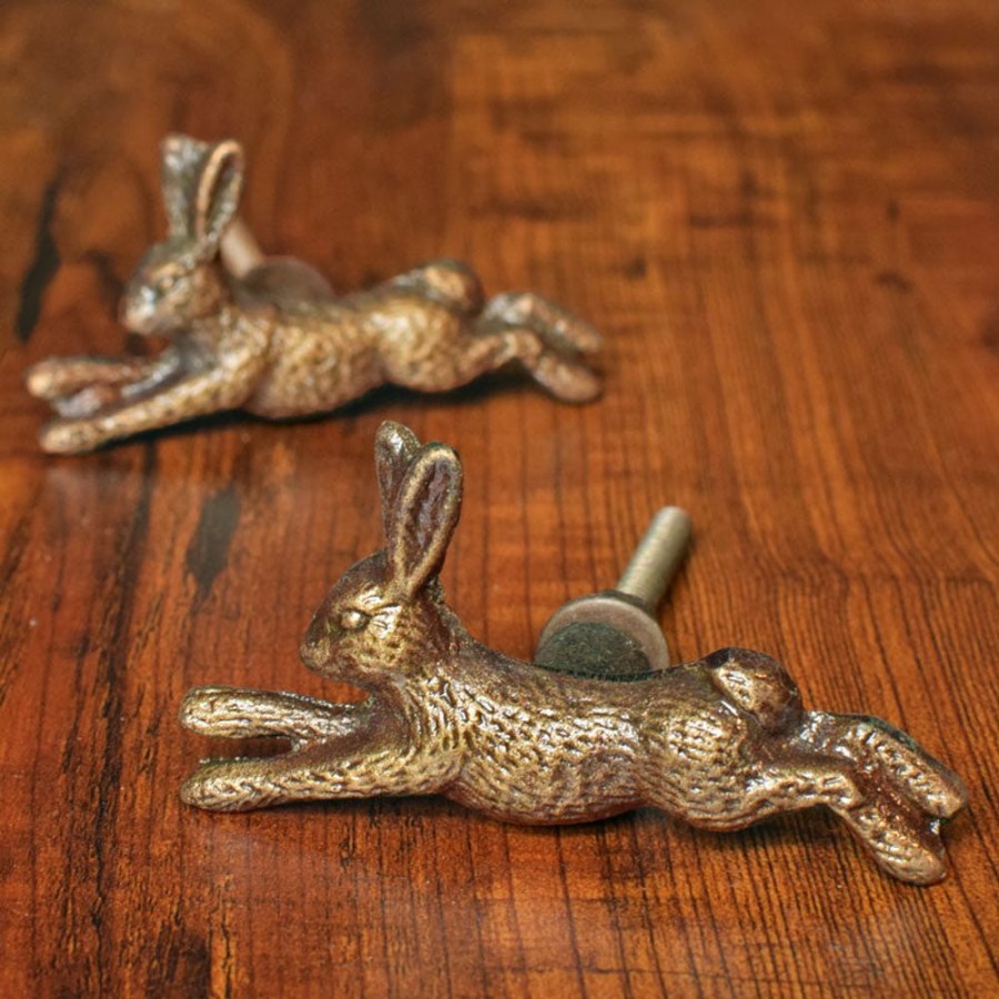 Home Decor Hooked! | Jumping Hare Knob