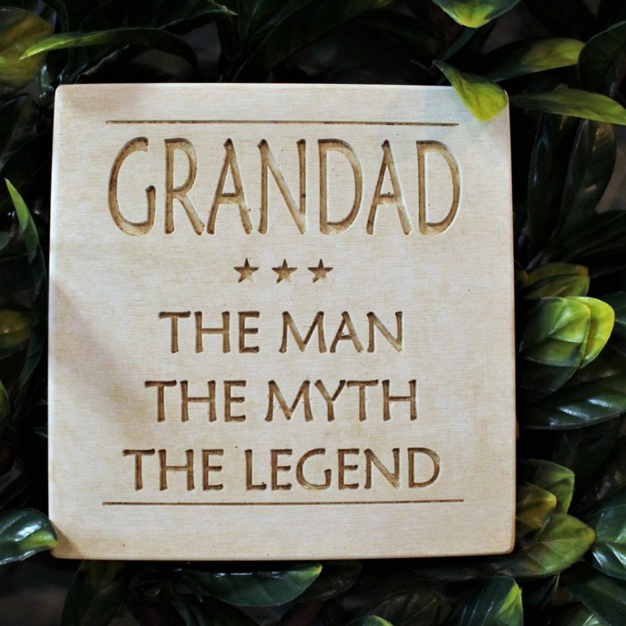 Outdoor Living Blooming Botanicals | Grandad Legend Wall Plaque