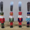 Christmas Hurst House Trading | Set Of 4 Christmas Butter Knives