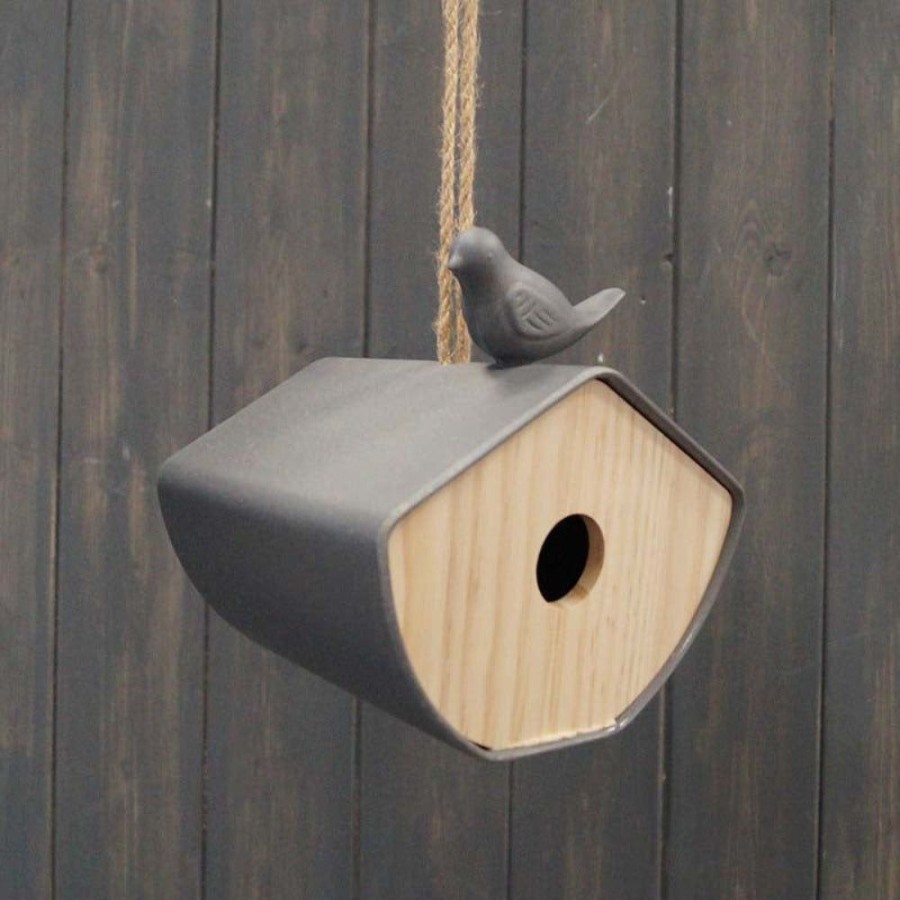 Home Decor Blooming Botanicals | Japandi Birdhouse