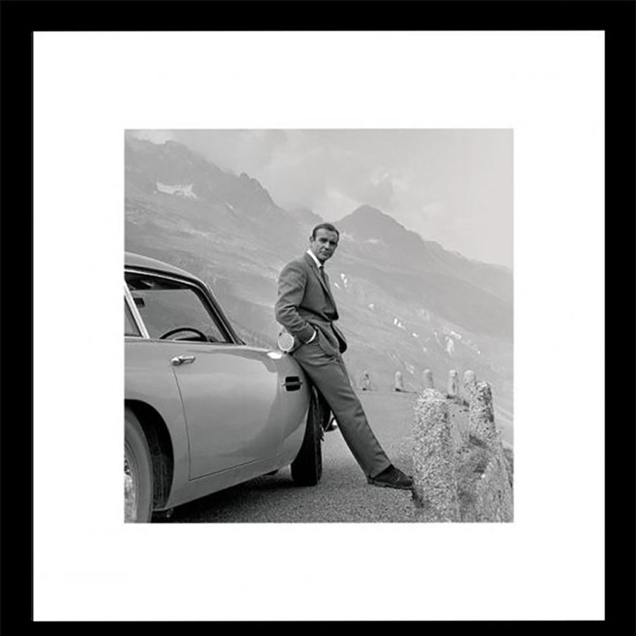 Giftware HA Photographic | James Bond (Aston Martin) - Framed Print 40X40