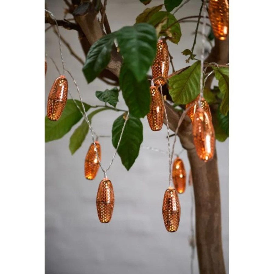 Garden Blooming Botanicals | Marrakesh Copper Solar Lights