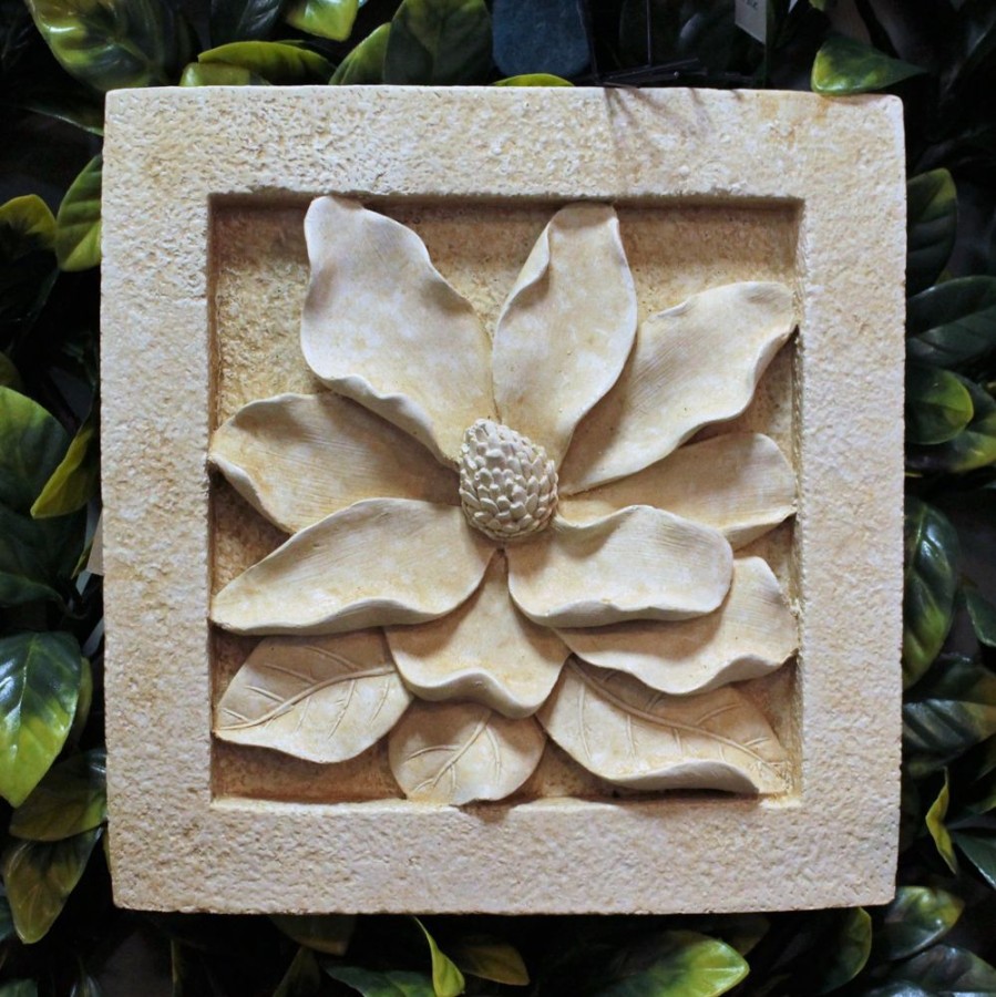 Giftware Blooming Botanicals | Magnolia Flower Wall Plaque