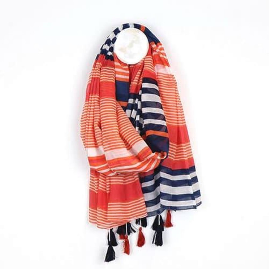 Fashion & Accessories JassBerry | Bright Stripe Scarf