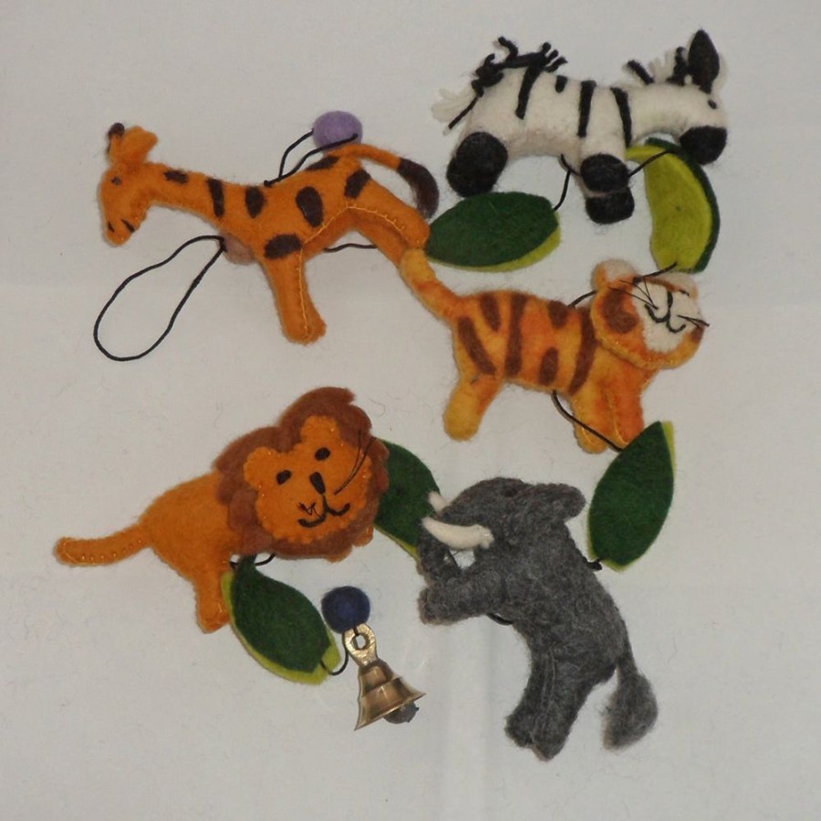 Giftware JassBerry | Zoo Animal String - Felt