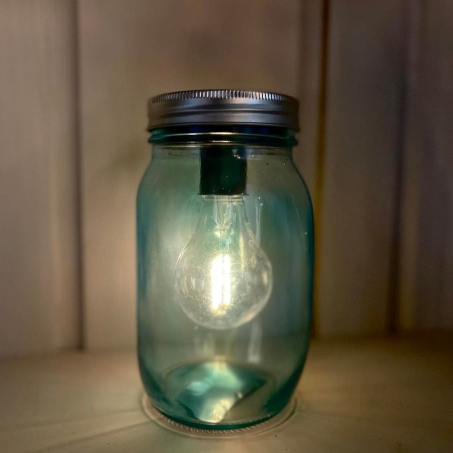 Home Decor Blooming Botanicals | Solar Light Jars - 3 Colours Available