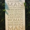 Garden Blooming Botanicals | Successful Man Wall Plaque