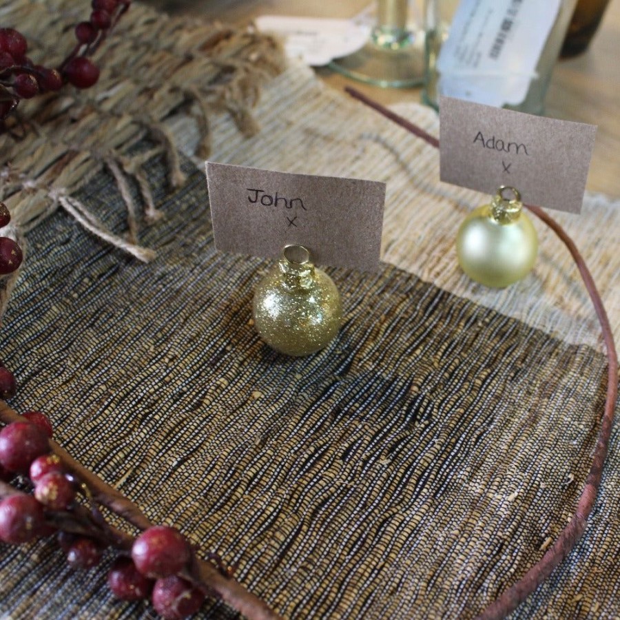 Christmas Hurst House Trading | Christmas Place Card Holders