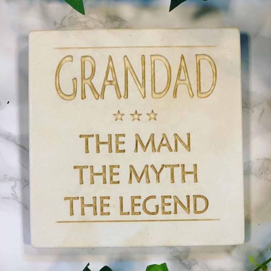 Home Decor Blooming Botanicals | Grandad Legend Wall Plaque