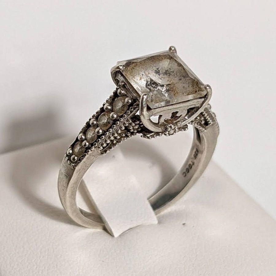 Fashion & Accessories Fat Fingers | Cz Accent Ring