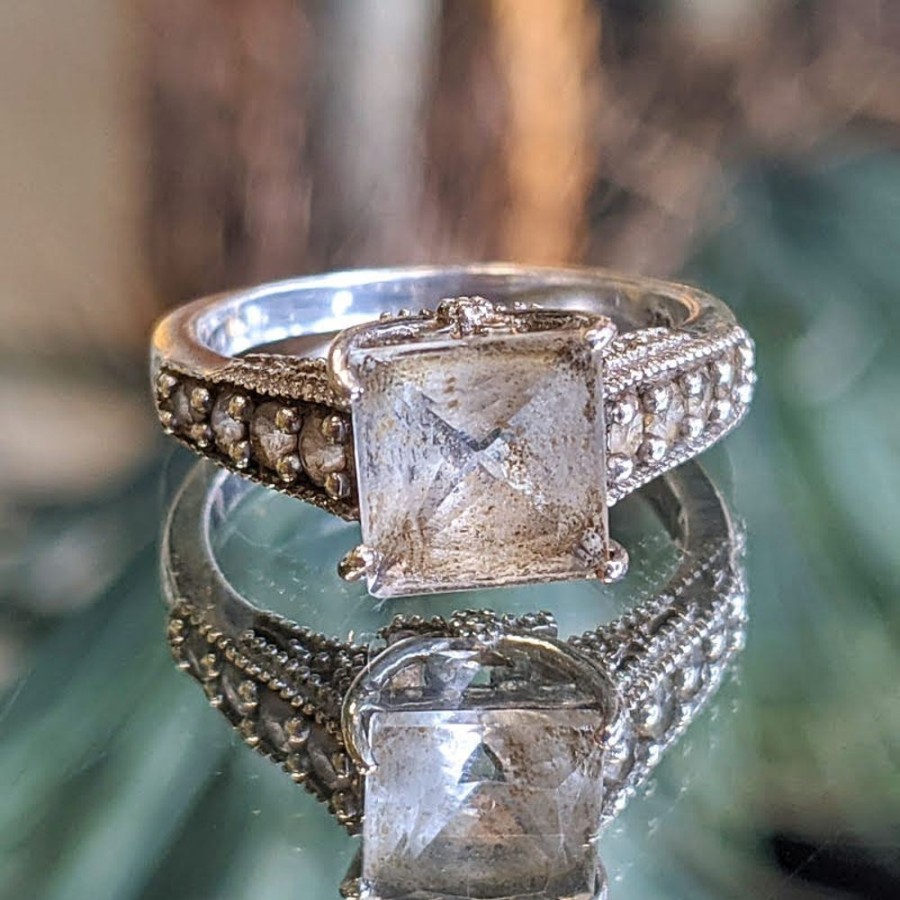 Fashion & Accessories Fat Fingers | Cz Accent Ring