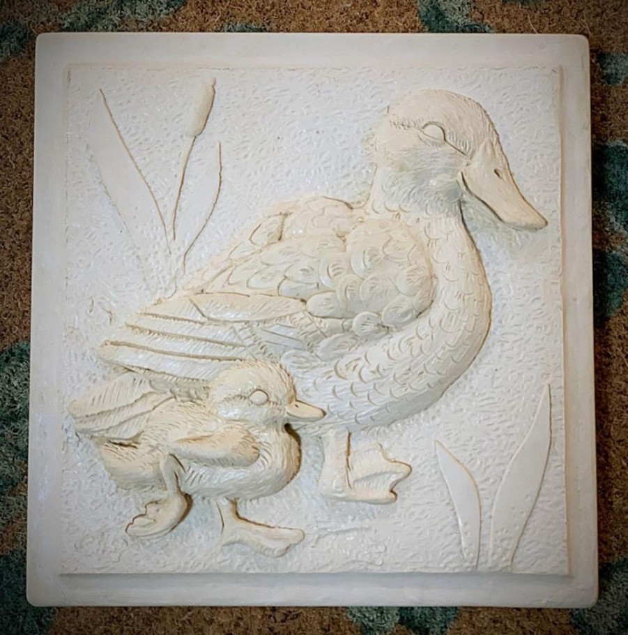 Garden Blooming Botanicals | Ducklings Wall Plaque