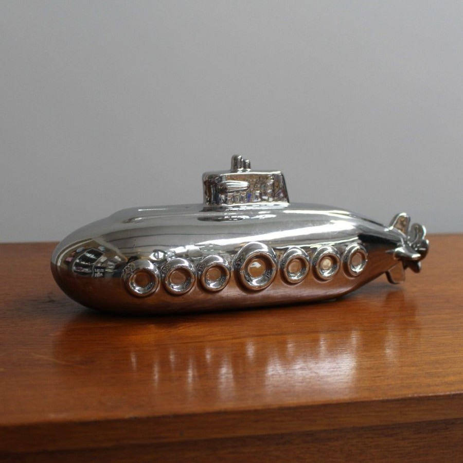 Giftware Hurst House Trading | Silver Submarine Money Box