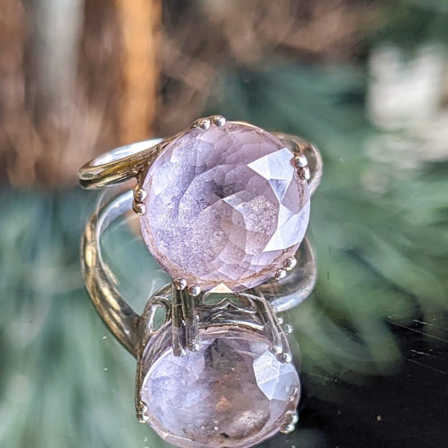 Fashion & Accessories Fat Fingers | Large Rose Quartz Solitaire Ring