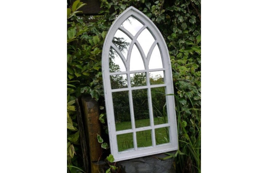 Garden Blooming Botanicals | Arched Mirror