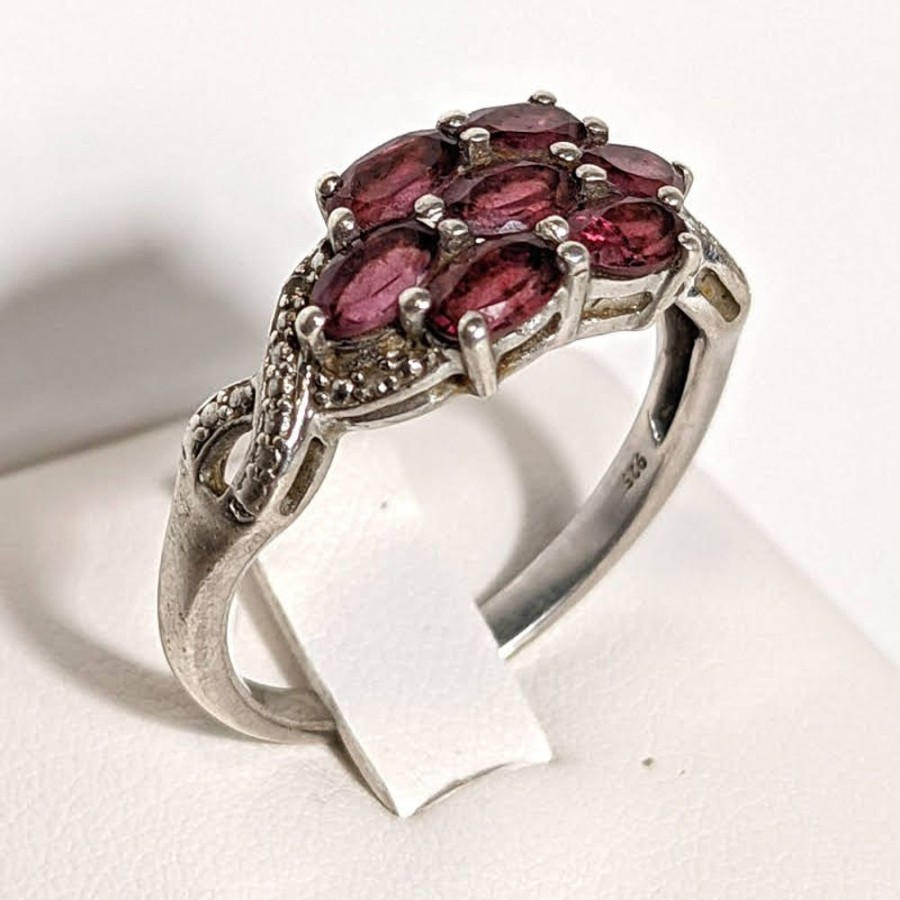 Fashion & Accessories Fat Fingers | Garnet Cluster Ring