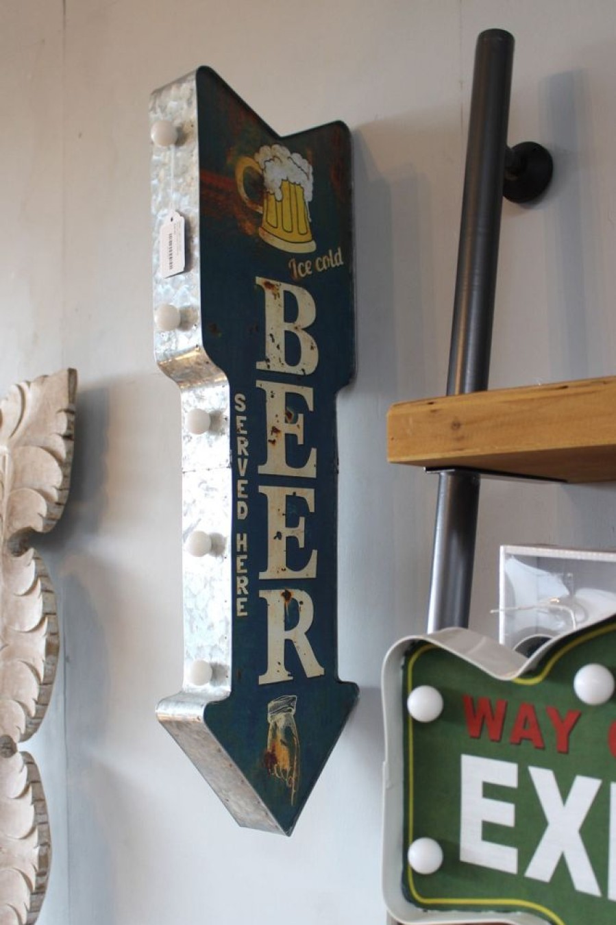 Home Decor Hurst House Trading | Beer Light Up Sign