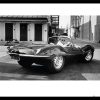 Giftware HA Photographic | Time Life (Steve Mcqueen - Jaguar) - Framed Print 30X40