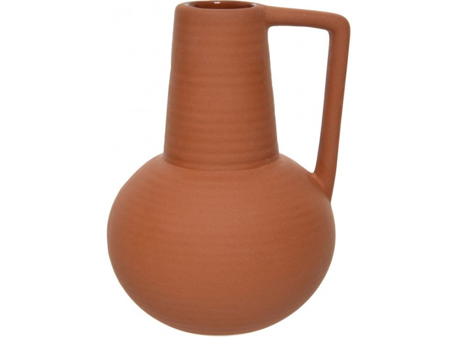 Home Decor Blooming Botanicals | Terracotta Kettle Vase