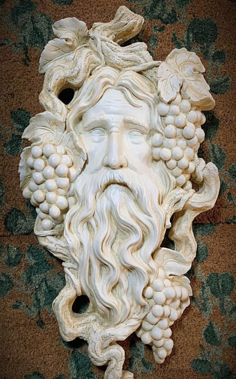 Garden Blooming Botanicals | Bacchus Face Small Plaque