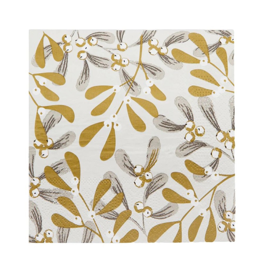 Christmas Hurst House Trading | Christmas Recyclable Mistletoe Napkins