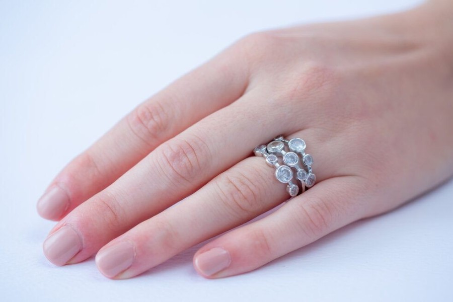 Fashion & Accessories Fat Fingers | Milky Way Silver Ring