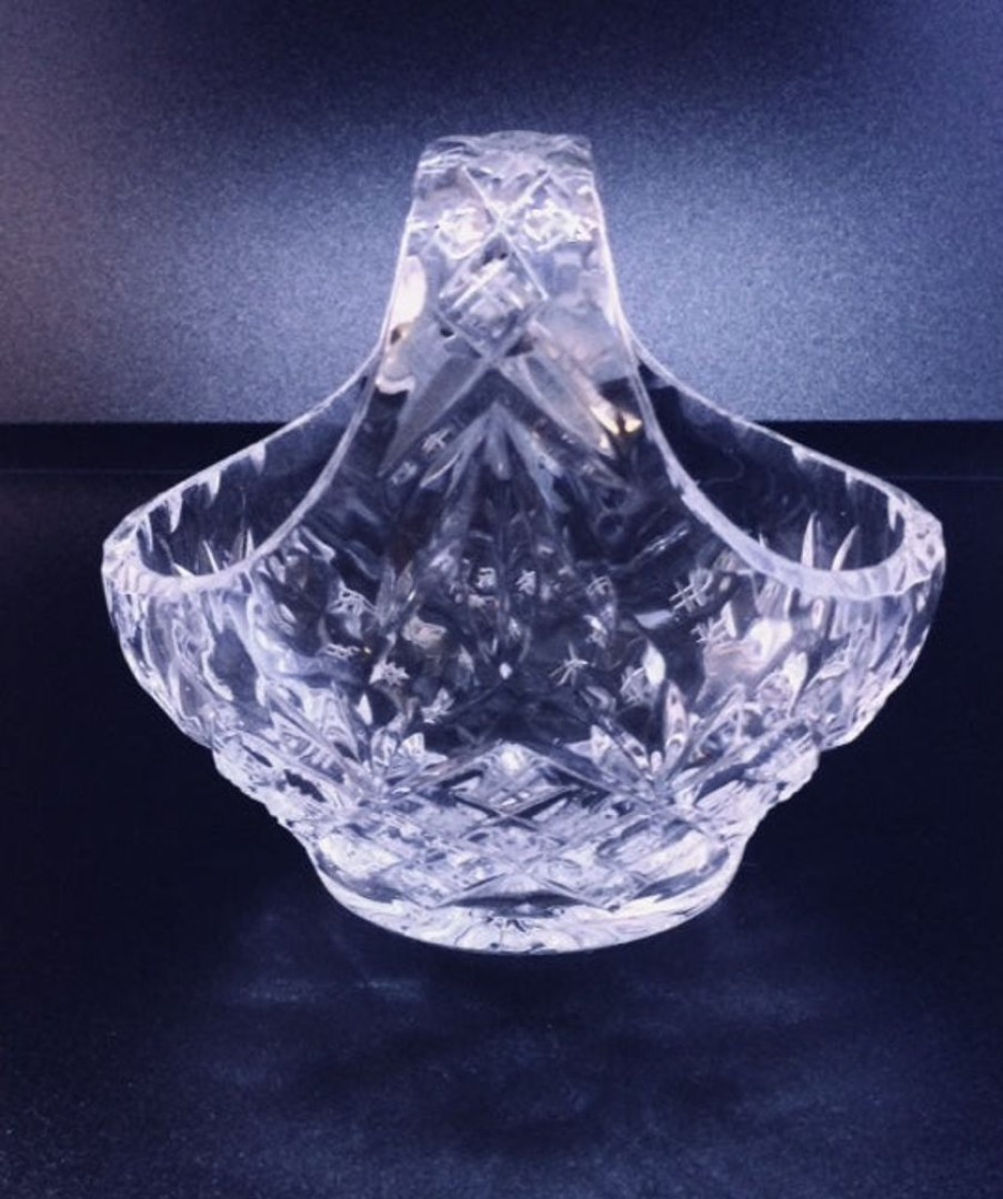 Antiques & Vintage AHU | Cut Glass Posy Dish