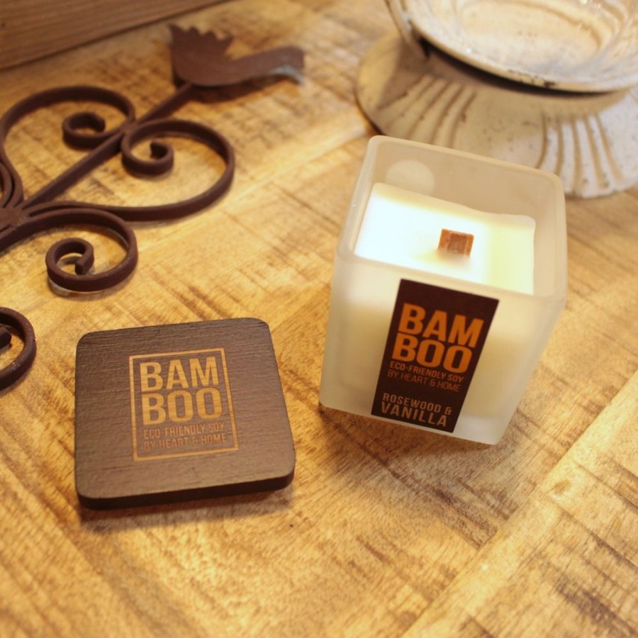 Body, Bath & Home Fragrance Hu0026J | Bamboo Jar Candle 90G