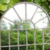 Garden Blooming Botanicals | Metal Arch Mirror