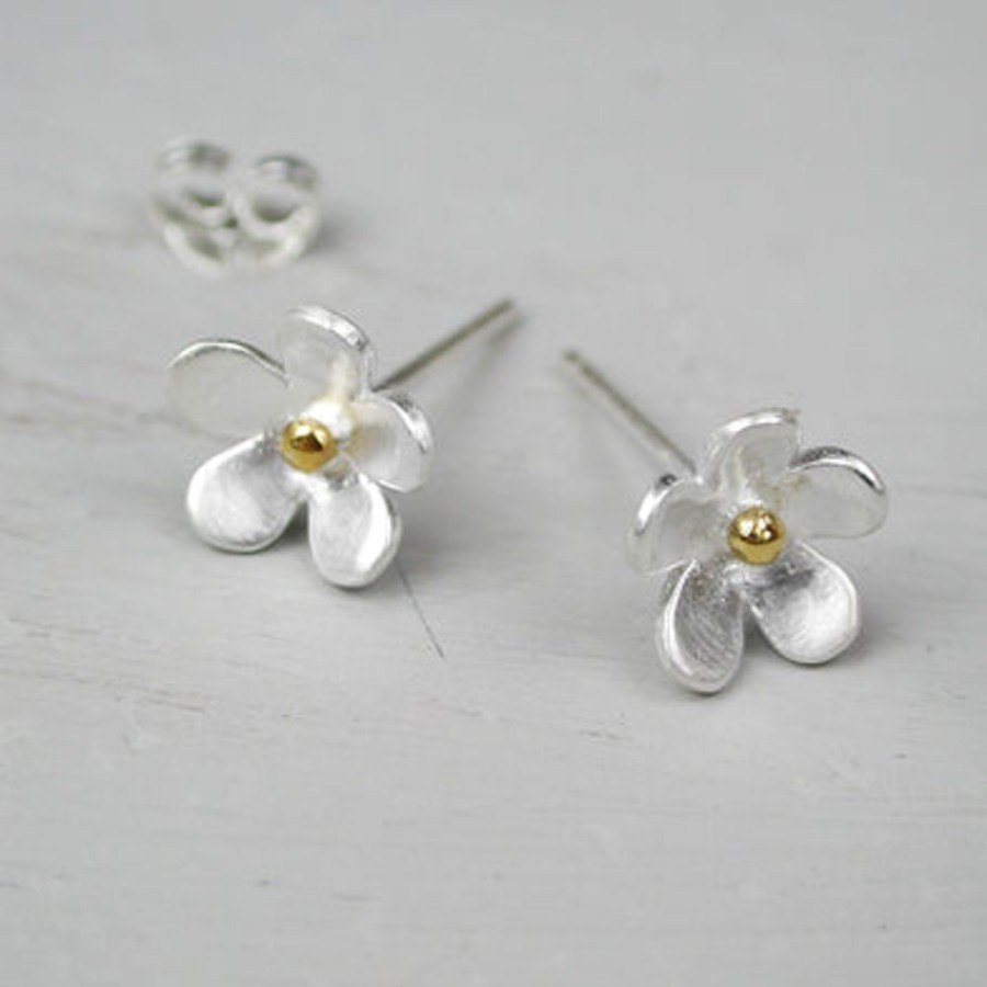 Giftware JassBerry | Sterling Silver Flower Earrings