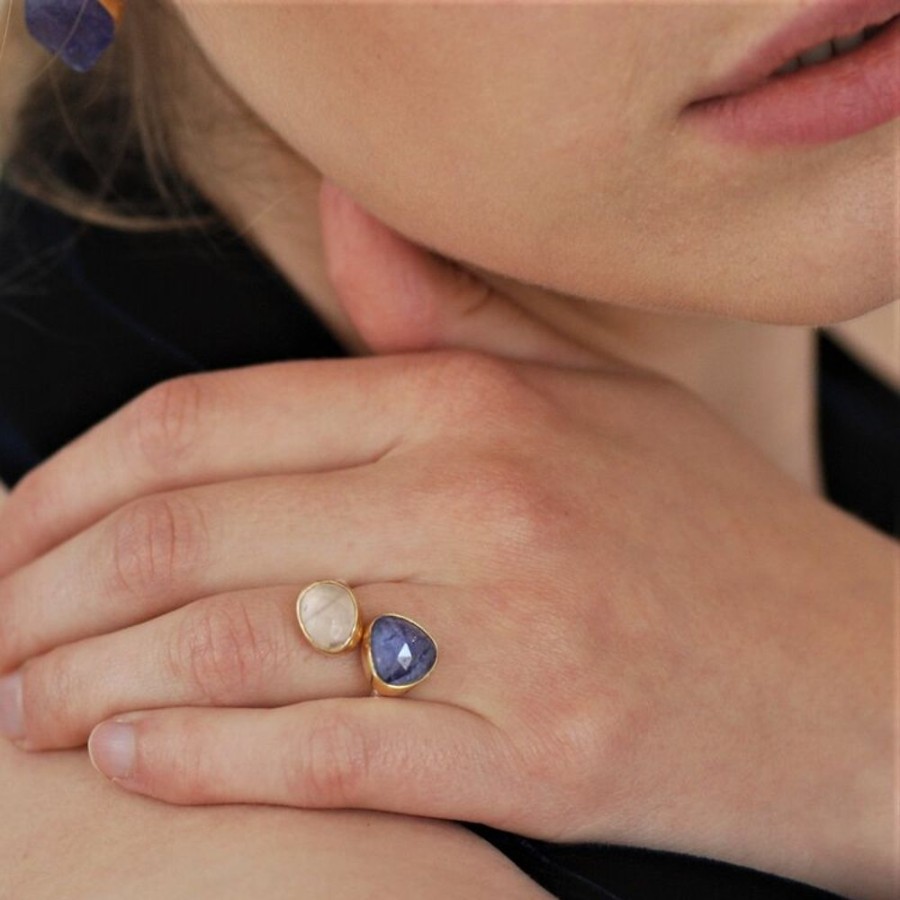 Fashion & Accessories Fat Fingers | Twist & Shout Tanzanite Ring