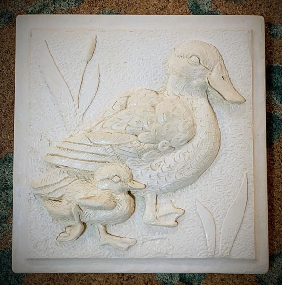 Outdoor Living Blooming Botanicals | Ducklings Wall Plaque