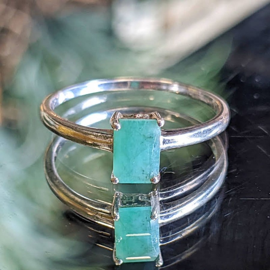 Fashion & Accessories Fat Fingers | Jade Accent Ring