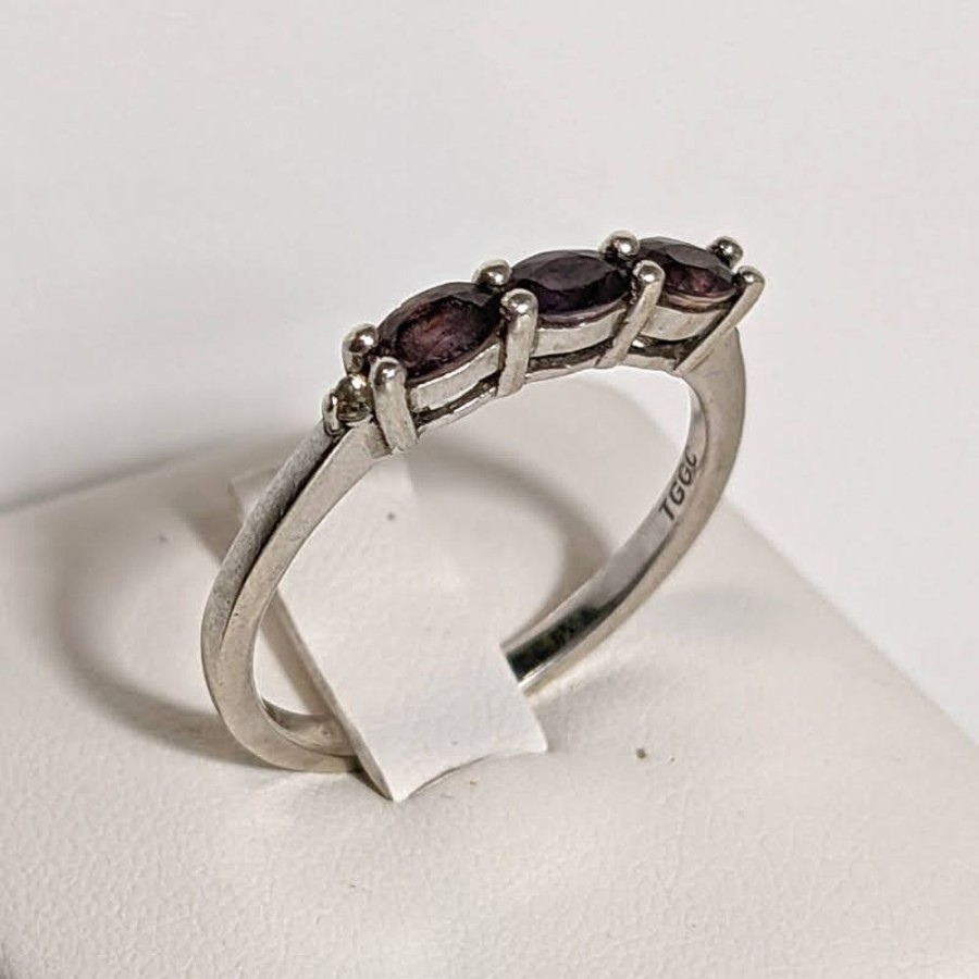 Fashion & Accessories Fat Fingers | Purple Tourmaline Triple Ring